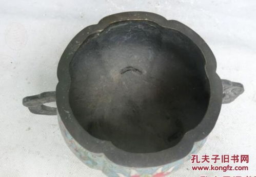 老胎香炉 景泰蓝 铜胎掐丝珐琅 铜胎老香炉 铜香炉 中国著名的特种工艺品之一