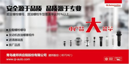 建邦股份携轮毂螺丝产品助力轮胎市场 破局